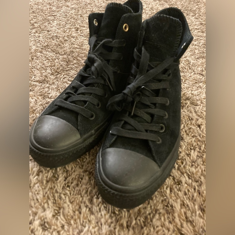 Black Suede Converse
